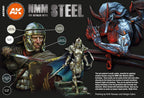 AK Interactive Non Metallic Metal Steel Paints Set - Hobby Heaven