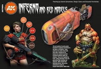 AK Interactive Inferno and Red Creatures Paints Set - Hobby Heaven
