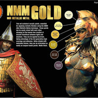 AK Interactive NMM Gold Paints Set - Hobby Heaven