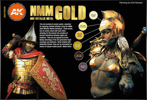 AK Interactive NMM Gold Paints Set - Hobby Heaven
