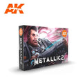 AK Interactive Metallics Paints Set - Hobby Heaven