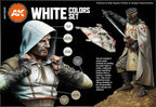 AK Interactive White Colors Paints Set - Hobby Heaven