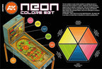 AK Interactive Neon Colors Paints Set - Hobby Heaven