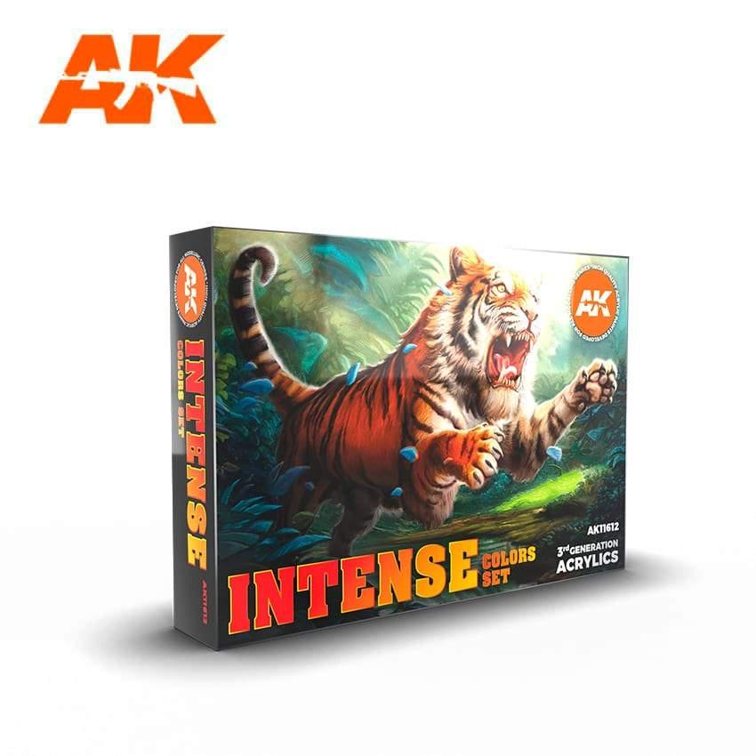 AK Interactive Intense Colors Paints Set - Hobby Heaven
