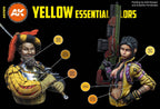 AK Interactive Yellow Uniform Colors Paints Set 3rd Gen - Hobby Heaven