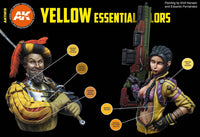 AK Interactive Yellow Uniform Colors Paints Set 3rd Gen - Hobby Heaven
