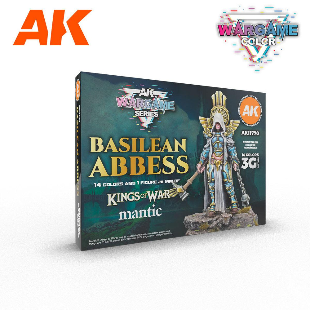 AK Interactive Basilean Abbess Wargame Starter Paints Set AK11770 - Hobby Heaven