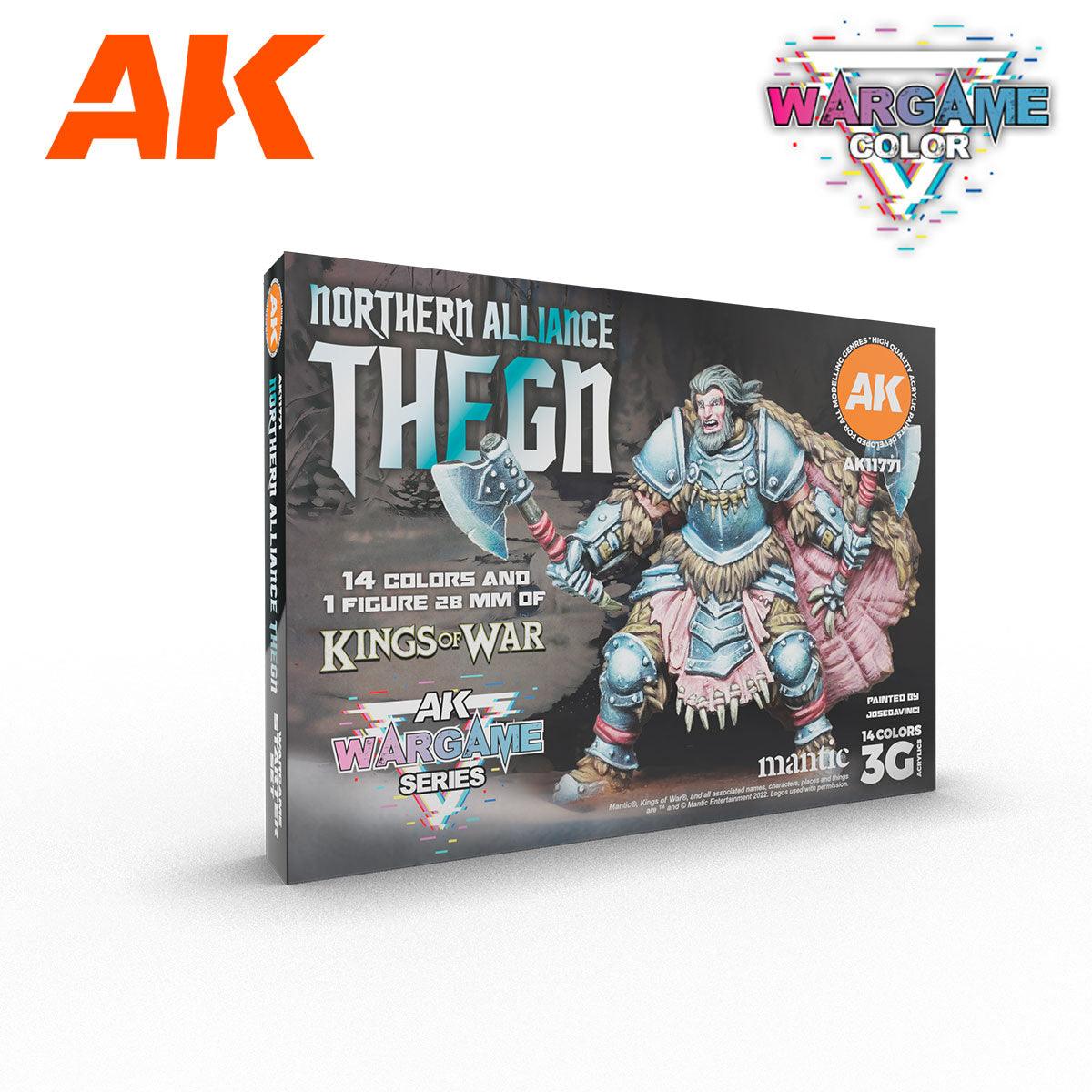 AK Interactive Northern Alliance Wargame Starter Paints Set AK11771 - Hobby Heaven
