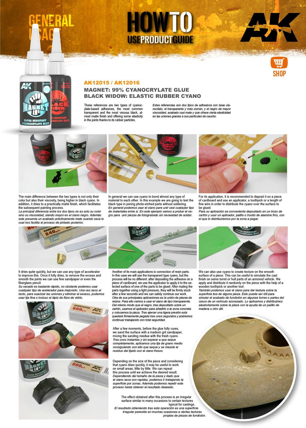 AK Interactive Black Widow Cyanoacrylate Glue 20g AK12016 - Hobby Heaven