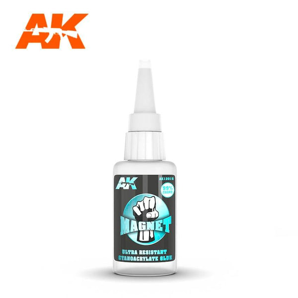 AK Interactive Magnet Cyanoacrylate Glue 20g AK12015 - Hobby Heaven