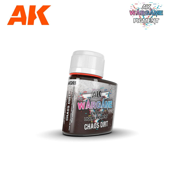 Ak Interactive 35ml Chaos Dirt Enamel Liquid Pigment Wargame Series AK1203 - Hobby Heaven