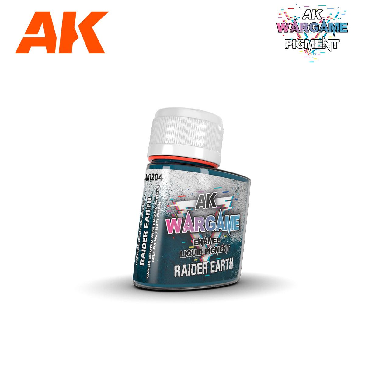 Ak Interactive 35ml Raider Earth Enamel Liquid Pigment Wargame Series AK1204 - Hobby Heaven