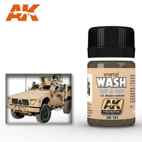 AK Interactive Oil and Oef US Vehicles Wash 35ml - Hobby Heaven