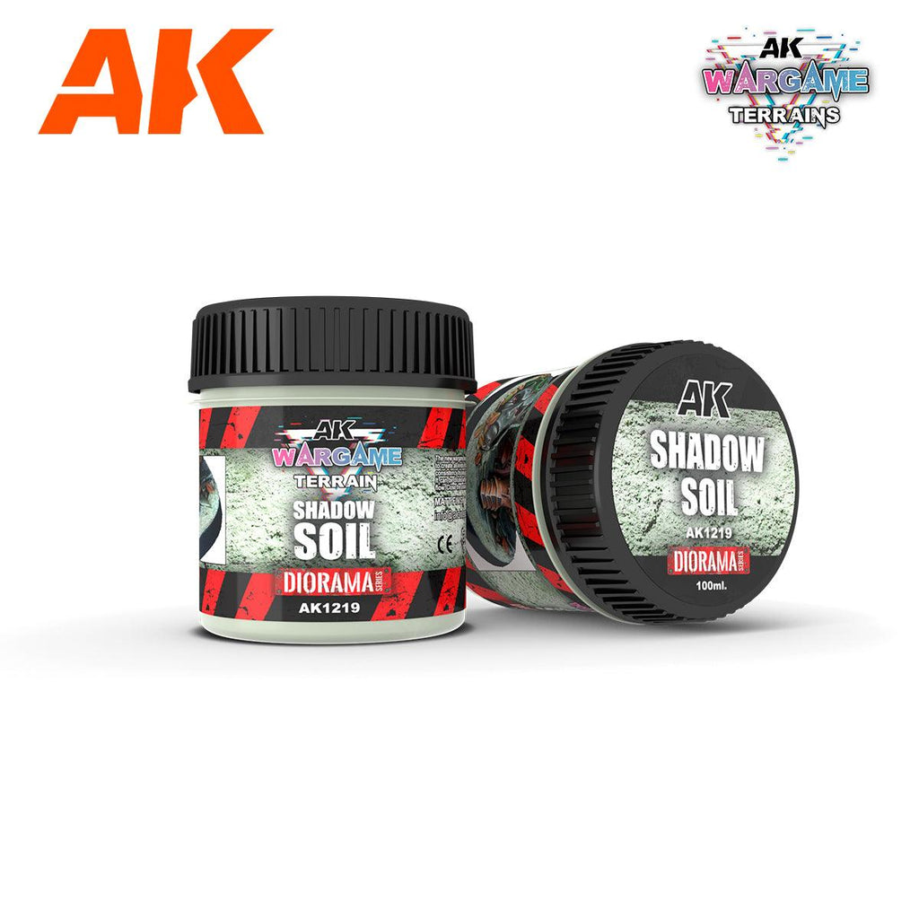 AK Interactive Battle Ground Terrains Shadow Soil 100ml. AK1219 - Hobby Heaven