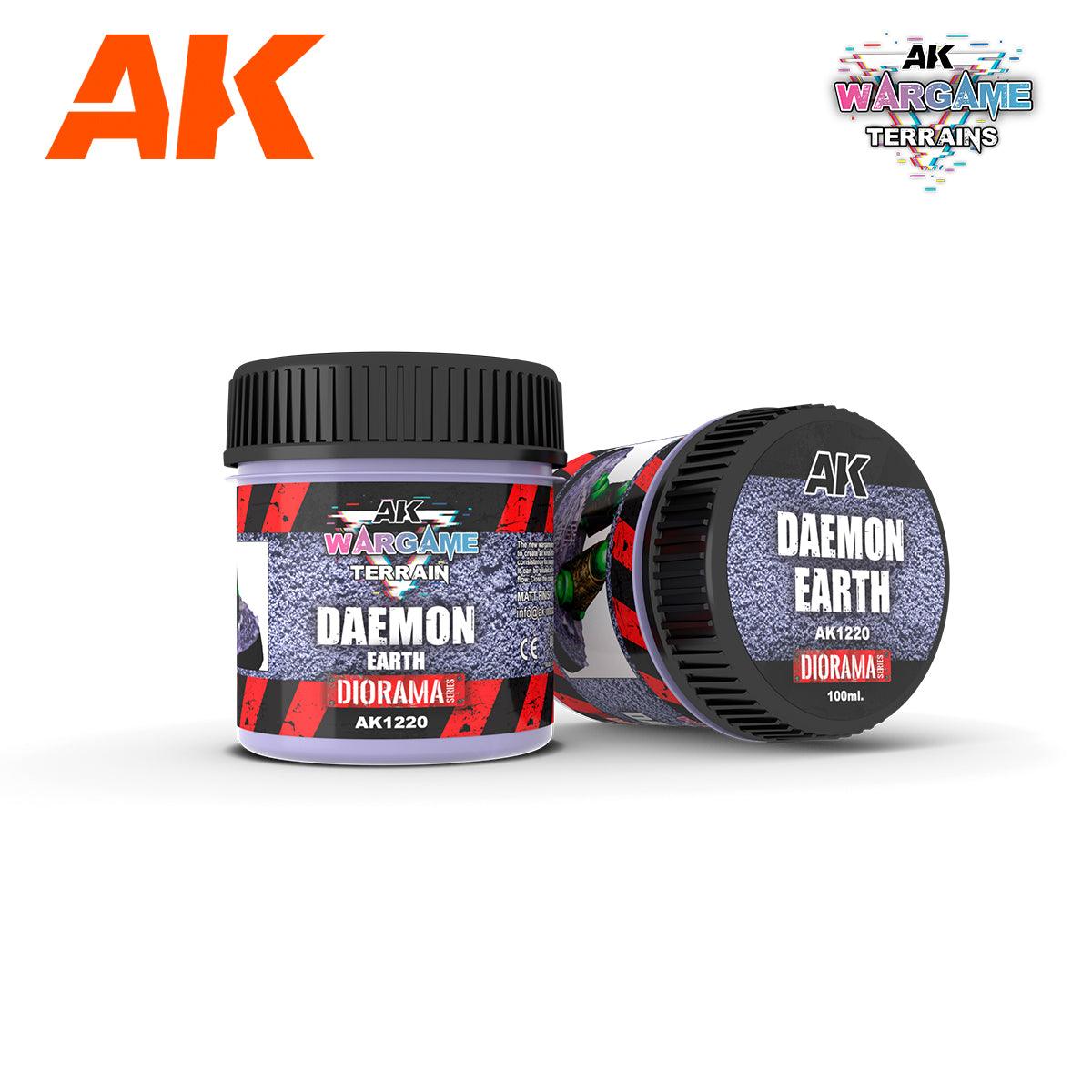 AK Interactive Battle Ground Terrains Daemon Earth 100ml AK1220 - Hobby Heaven