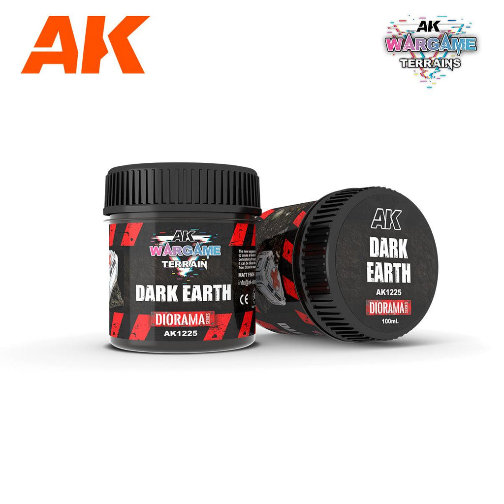 AK Interactive Battle Ground Terrains Dark Earth 100ml AK1225 - Hobby Heaven
