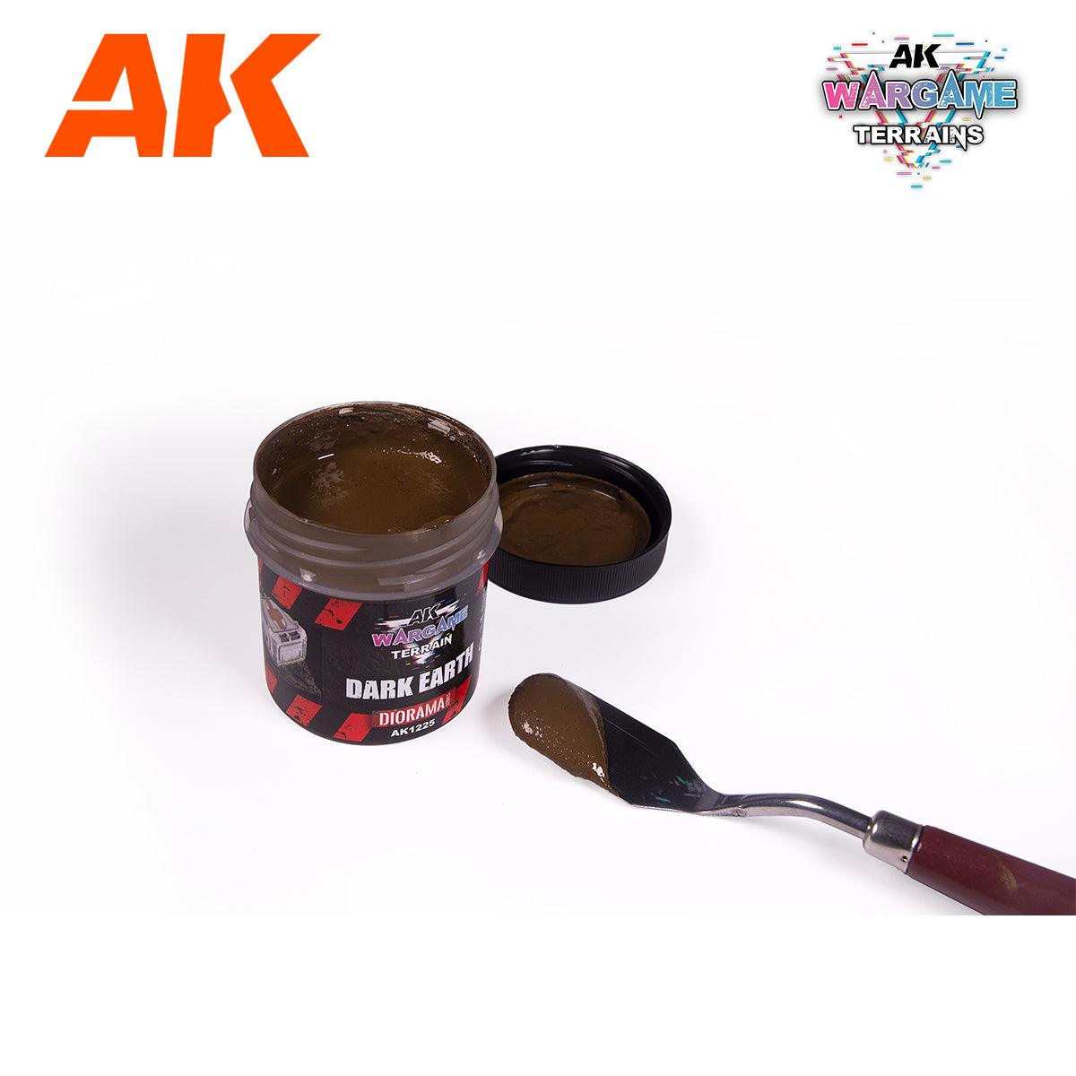AK Interactive Battle Ground Terrains Dark Earth 100ml AK1225 - Hobby Heaven