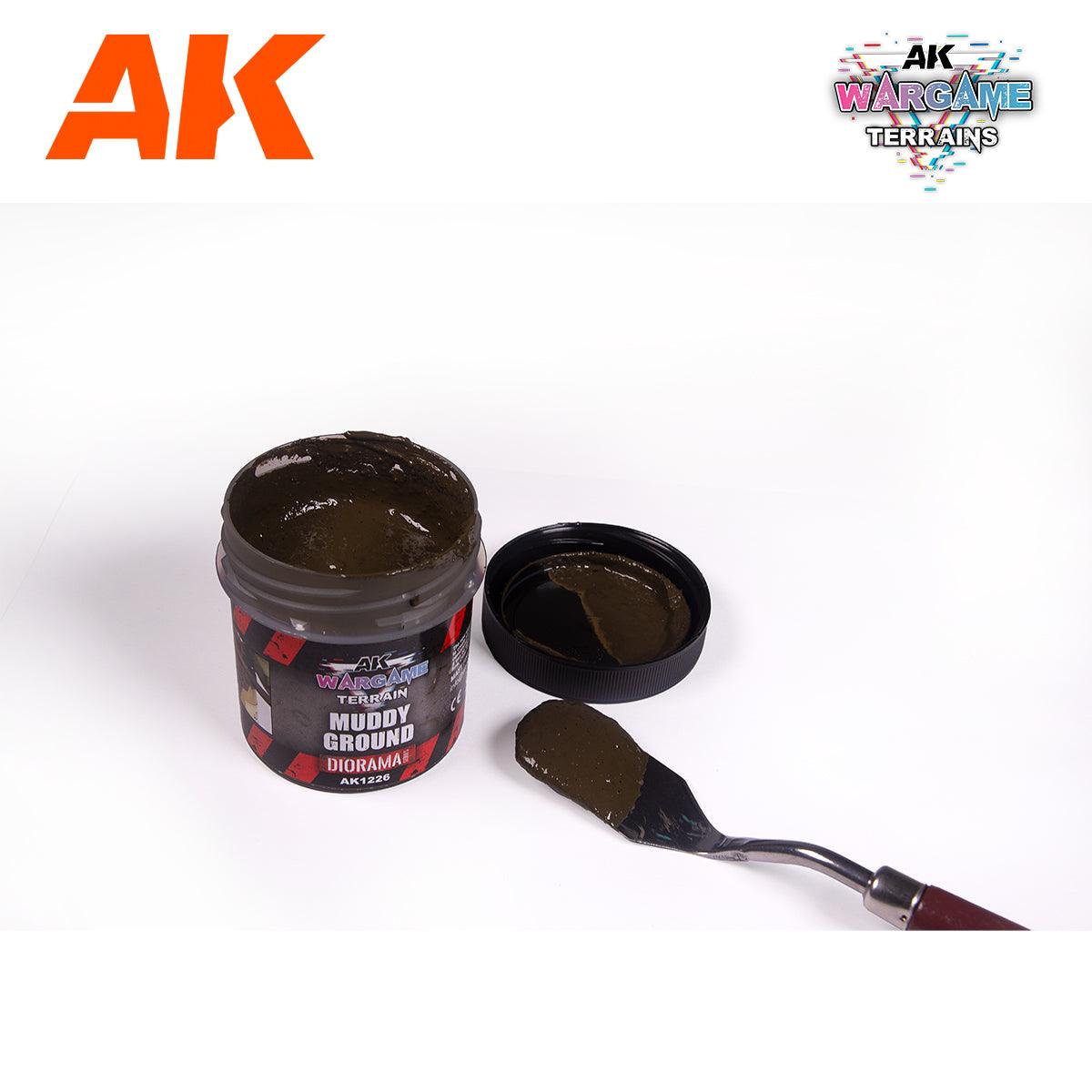 AK Interactive Battle Ground Terrains Muddy Ground 100ml AK1226 - Hobby Heaven