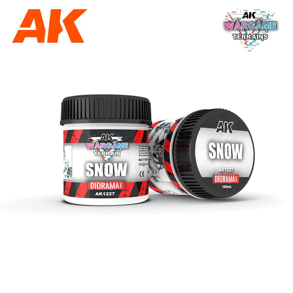AK Interactive Battle Ground Terrains Snow 100ml AK1227 - Hobby Heaven