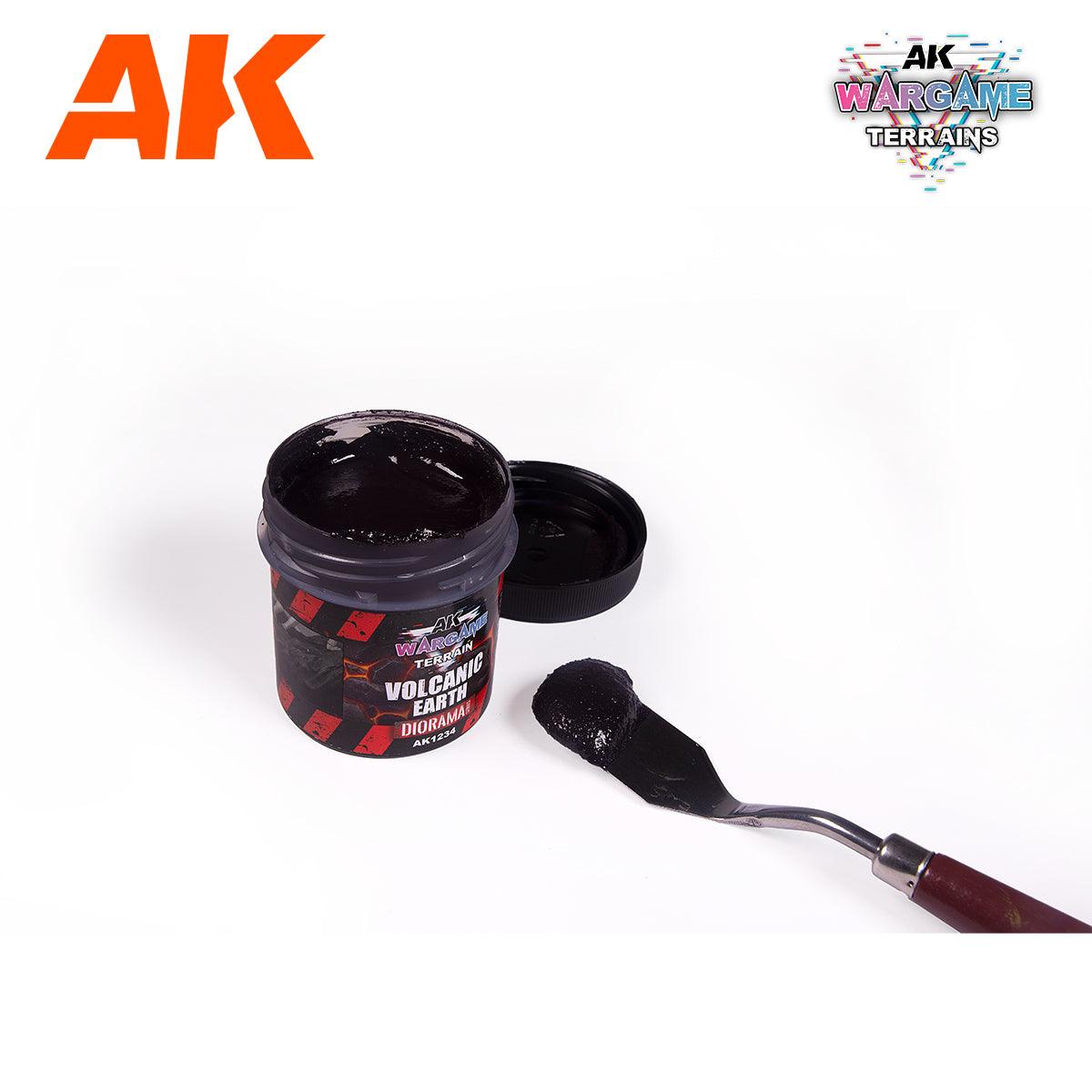 AK Interactive Battle Ground Terrains Volcanic Earth 100ml AK1234 - Hobby Heaven