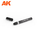 AK1302 Chrome metallic liquid marker with fine 1.0 mm tip