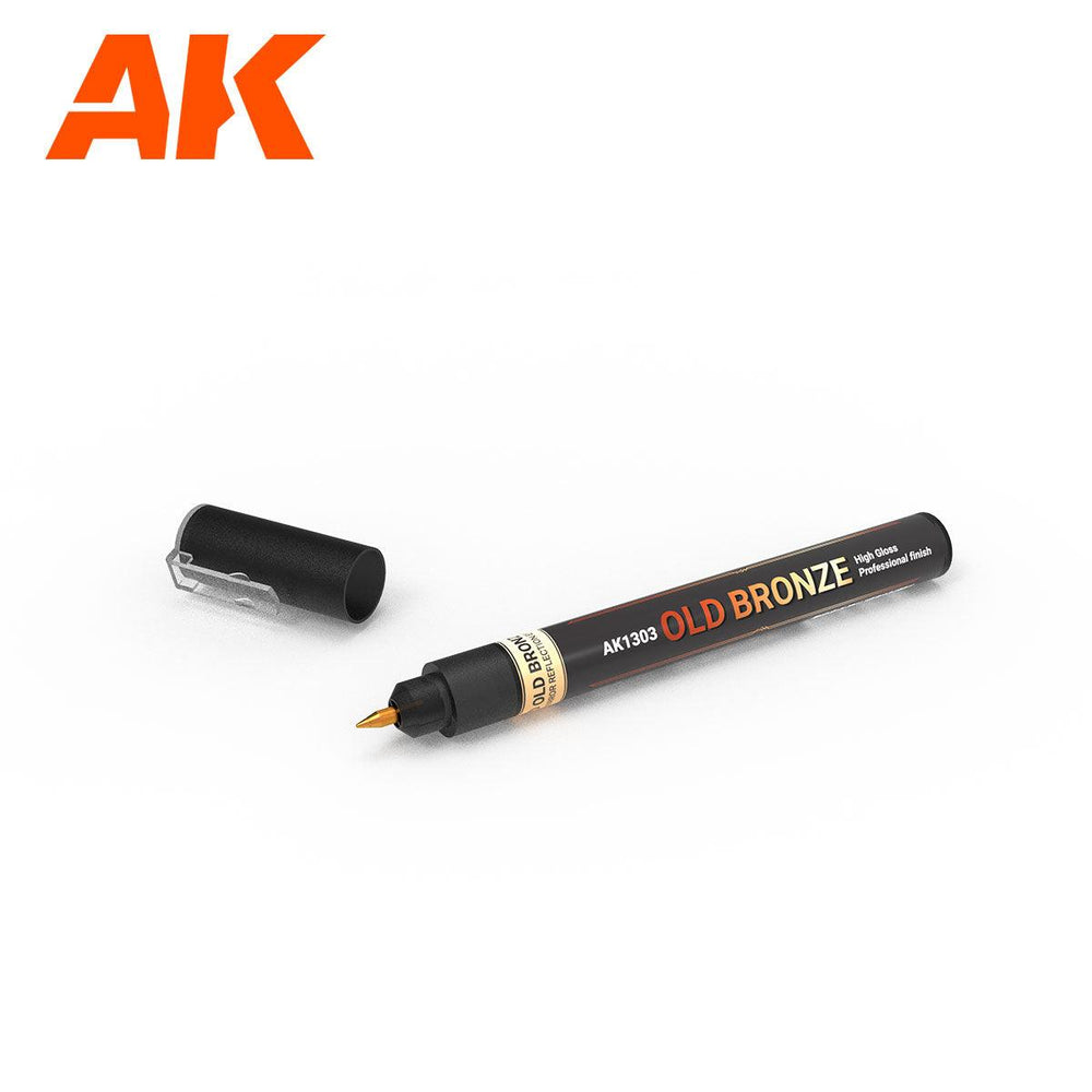 AK Interactive Metallic Markers Set and Singles Ak1300 - Hobby Heaven