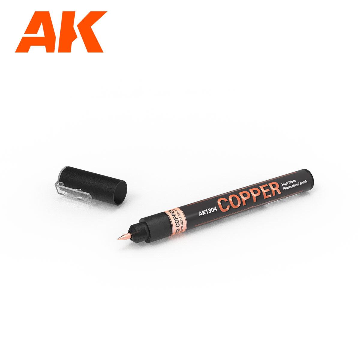 AK Interactive Metallic Markers Set and Singles Ak1300 - Hobby Heaven