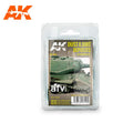 AK Interactive DUST AND DIRT DEPOSITS WEATHERING SET AK4060 - Hobby Heaven