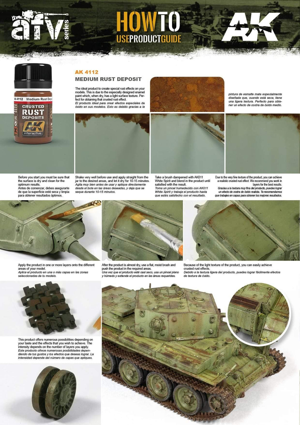 AK Interactive Medium Rust Deposit 35ml - Hobby Heaven