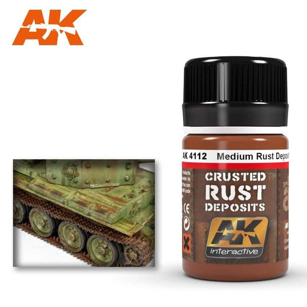 AK Interactive Medium Rust Deposit 35ml - Hobby Heaven