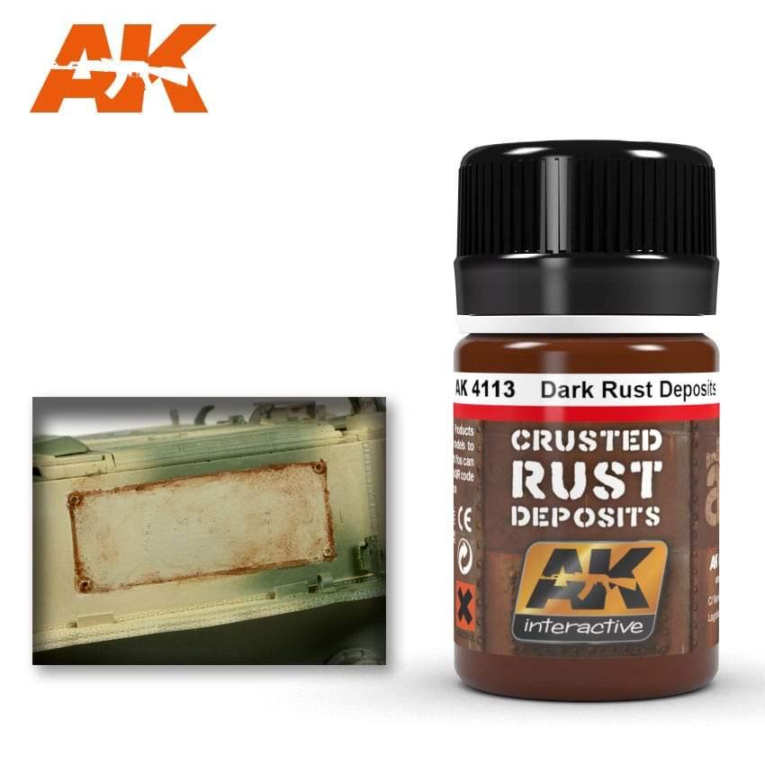 AK Interactive Dark Rust Deposit 35ml - Hobby Heaven