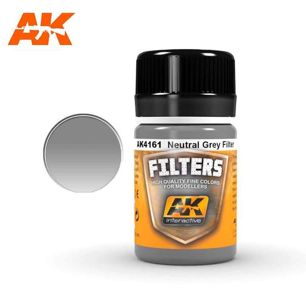AK Interactive Neutral Grey Filter 35ml - Hobby Heaven