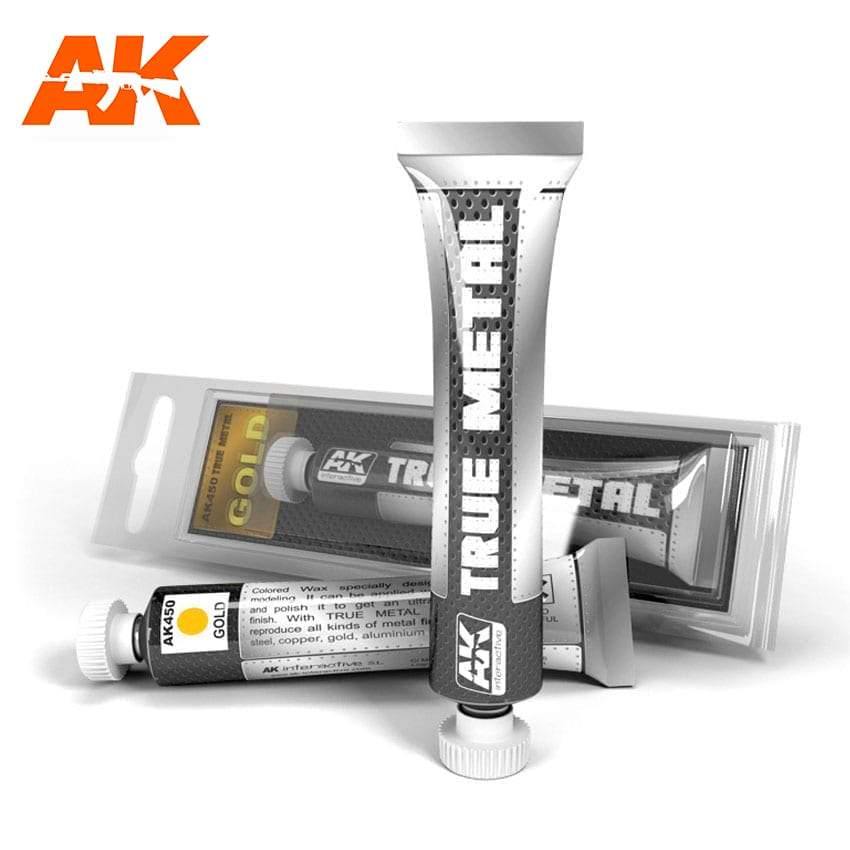 AK Interactive True Metal Gold - Hobby Heaven