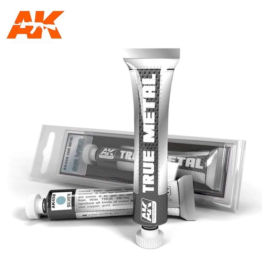 AK Interactive True Metal Silver - Hobby Heaven