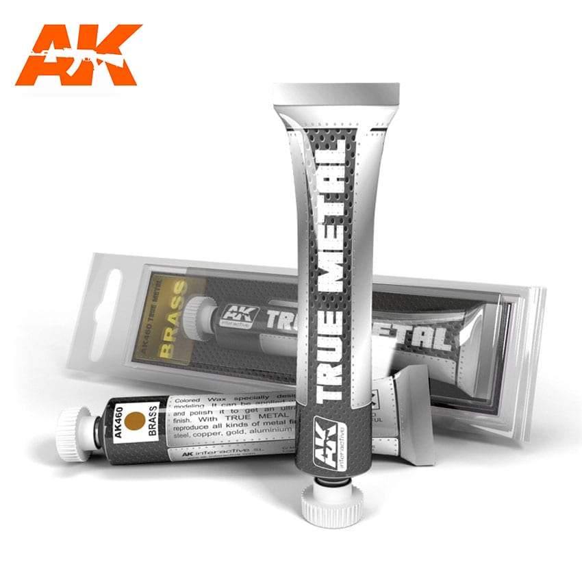 AK Interactive True Metal Brass - Hobby Heaven