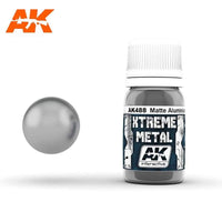AK Interactive XTREME METAL Matte Aluminium 30ml - Hobby Heaven