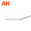 Ak Interactive Styrene Strips 0.30 X 4.00 X 350MM (10 pcs) AK6505 - Hobby Heaven