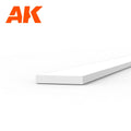 Ak Interactive Styrene Strips 0.50 X 3.00 X 350MM (10 pcs) AK6510 - Hobby Heaven