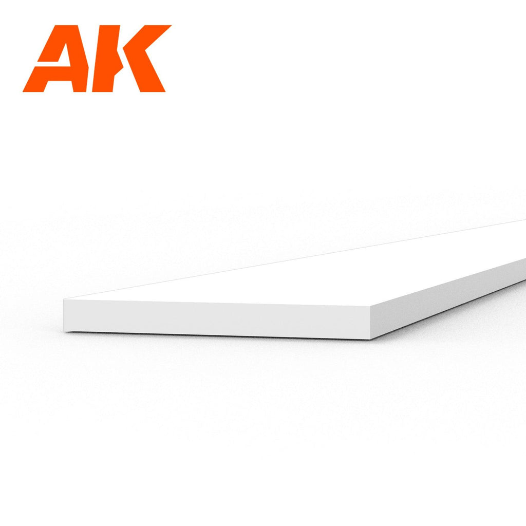 Ak Interactive Styrene Strips 0.50 X 5.00 X 350MM (10 pcs) AK6512 - Hobby Heaven