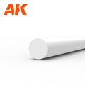 Ak Interactive Styrene Rod 2.00 Diam X 350MM (6pcs) AK6540 - Hobby Heaven