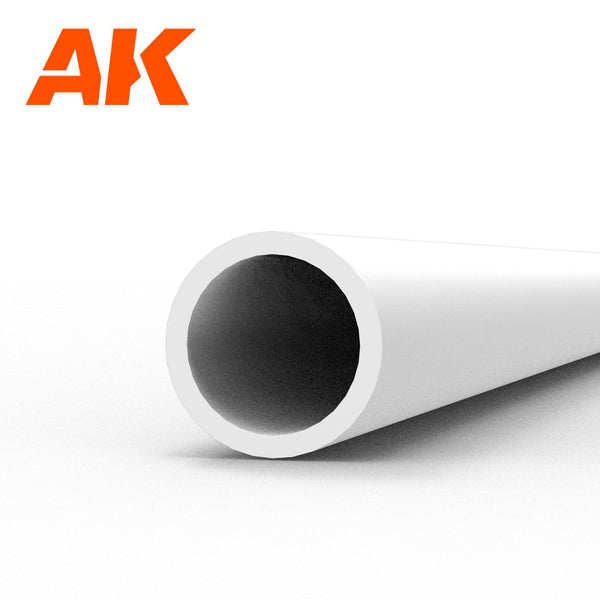 Ak Interactive Styrene Hollow Tube 3.00 Diam X 350MM (5pcs) AK6543 - Hobby Heaven