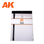 AK Interactive SQUARE PAVEMENT BRICK SMALL4mm.156,245x195 STYRENE AK6580 - Hobby Heaven