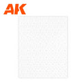 AK Interactive PAVEMENT SPIKE BRICK SHEET 245x195mm STYRENE AK6581 - Hobby Heaven
