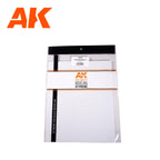 AK Interactive PAVEMENT SPIKE BRICK SHEET 245x195mm STYRENE AK6581 - Hobby Heaven
