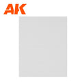 AK6582 water sheet: a clear acrylic panel embossed edge to edge with a fine, even micro-ripple
