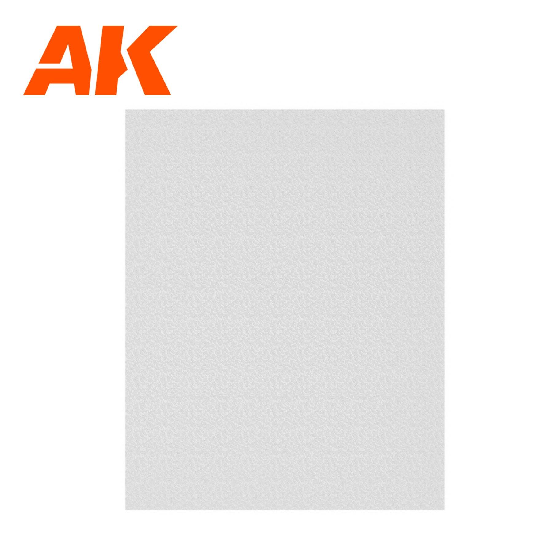 AK Interactive WATER SHEET TRANSPARENT Fine Water 245x195 STY AK6582 - Hobby Heaven