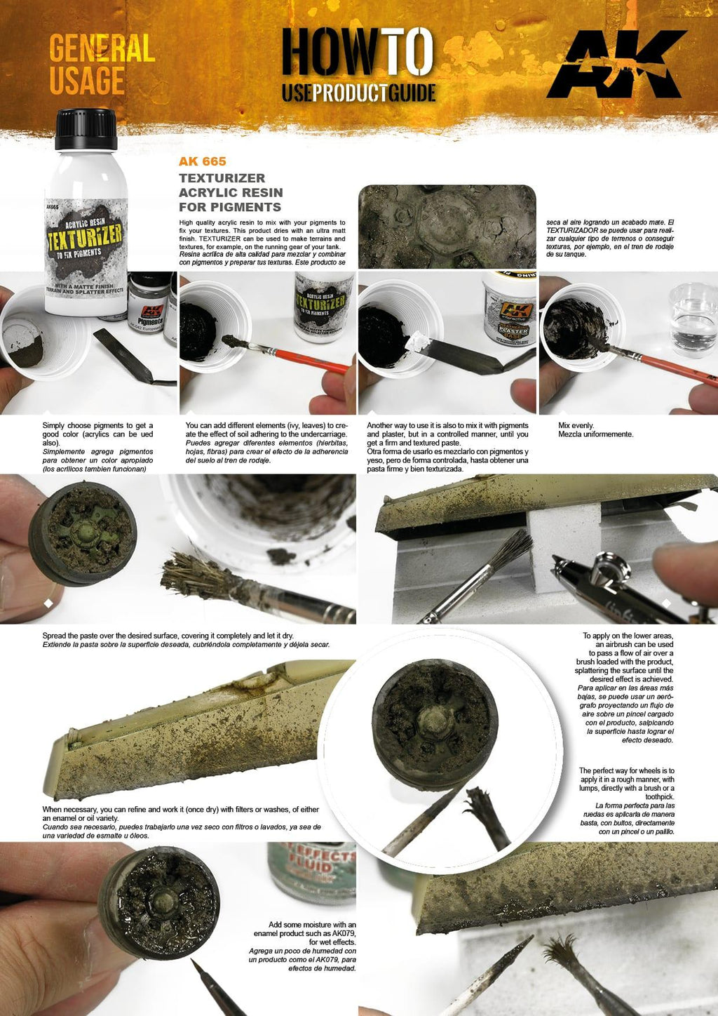 AK Interactive Texturizer Acrylic Resin 100ml AK665 - Hobby Heaven