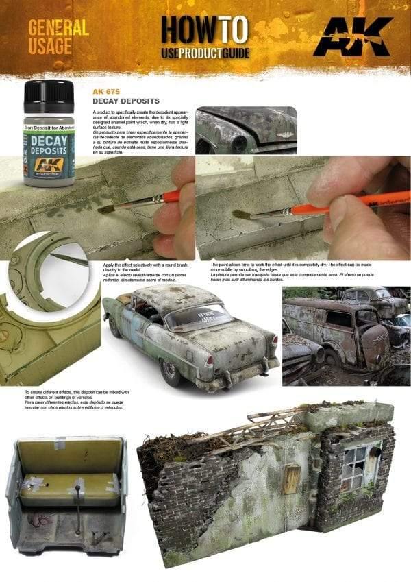 AK Interactive Decay Deposit for Abandoned Vehicles 35ml - Hobby Heaven