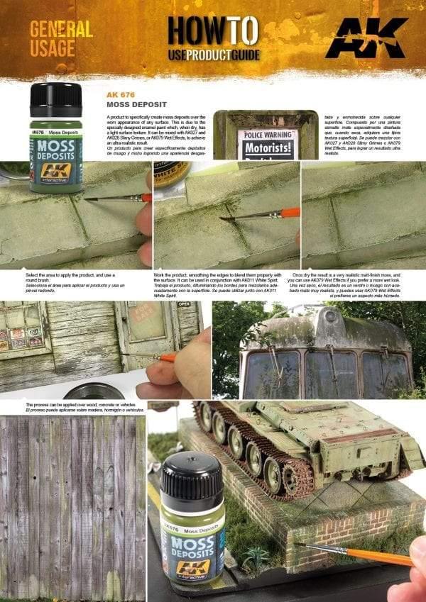 AK Interactive Moss Deposit 35ml - Hobby Heaven