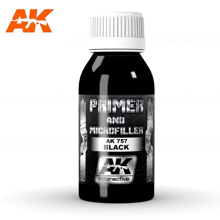 AK Interactive Black Primer and Microfiller - Hobby Heaven
